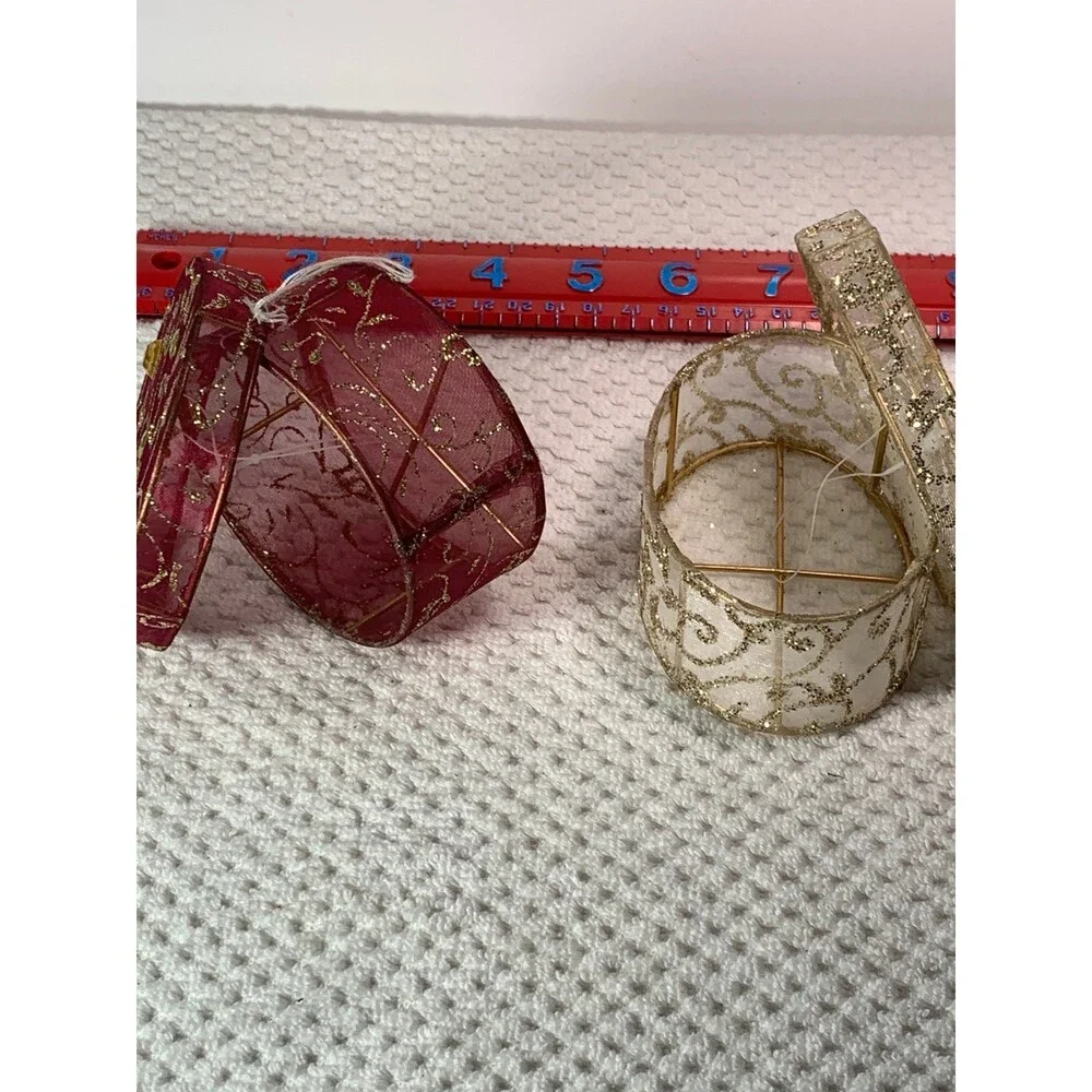 Mesh gift boxes Christmas